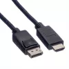 ROLINE Καλώδιο DisplayPort DP - HDTV, ST/ST, 1,0 m (11.04.5780)