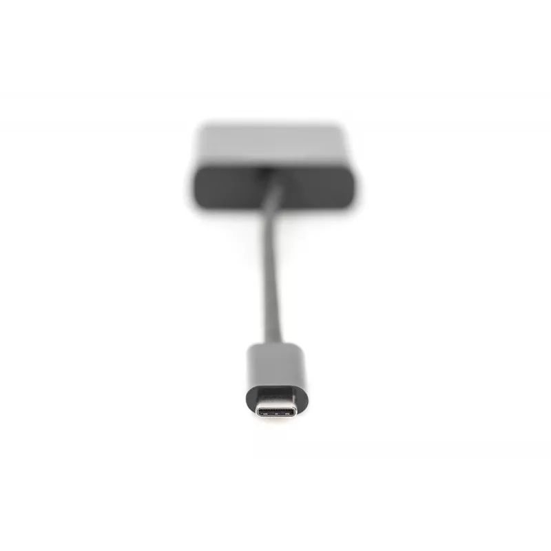 DIGITUS DA-70853 προσαρμογέας USB-C σε VGA, Full HD 1080p, μαύρο