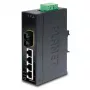 PLANET 4-Port Fast Ethernet Διακόπτης PLANET IP30 λεπτός Τύπος 4-Port, βιομηχανικός διακόπτης Ethernet + 1-Port, 100Base-FX(SC) (-10 - 60° C) (ISW-511)