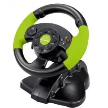 Ενσύρματο Gaming-Controller ESPERANZA EG104 για PlayStation 3 και Xbox 360, Μαύρο/Πράσινο