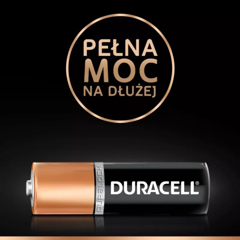 Duracell Plus AA/LR6 αλκαλικές μπαταρίες, συσκευασία 4 τεμ.
