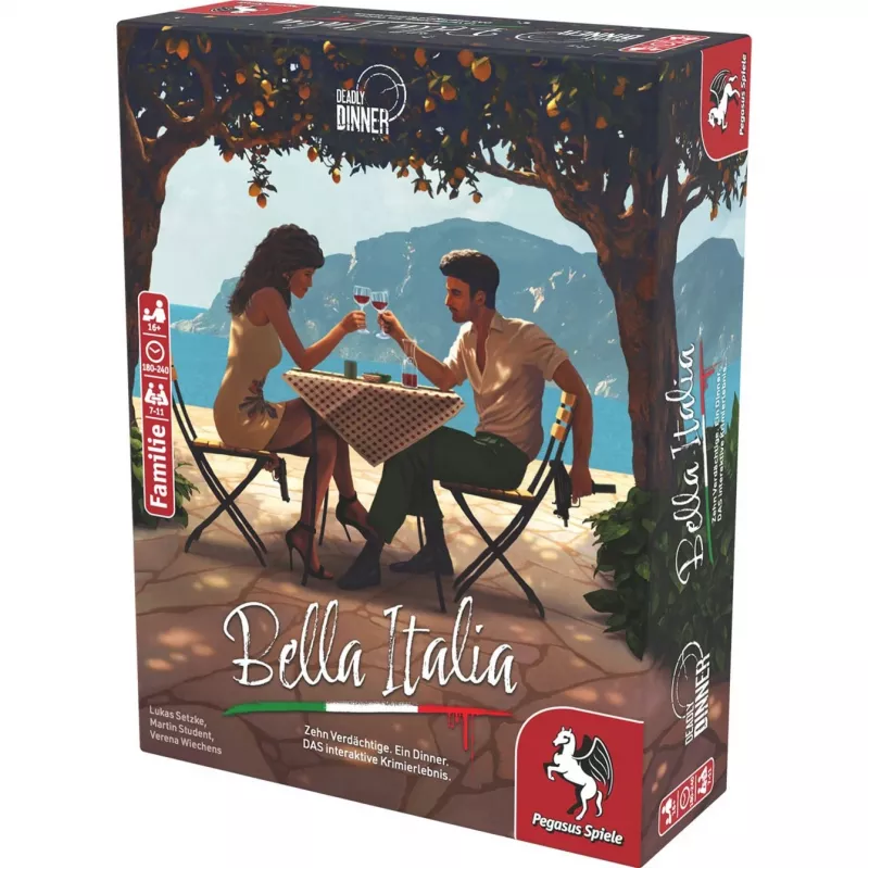 Deadly Dinner - Bella Italia, επιτραπέζιο παιχνίδι