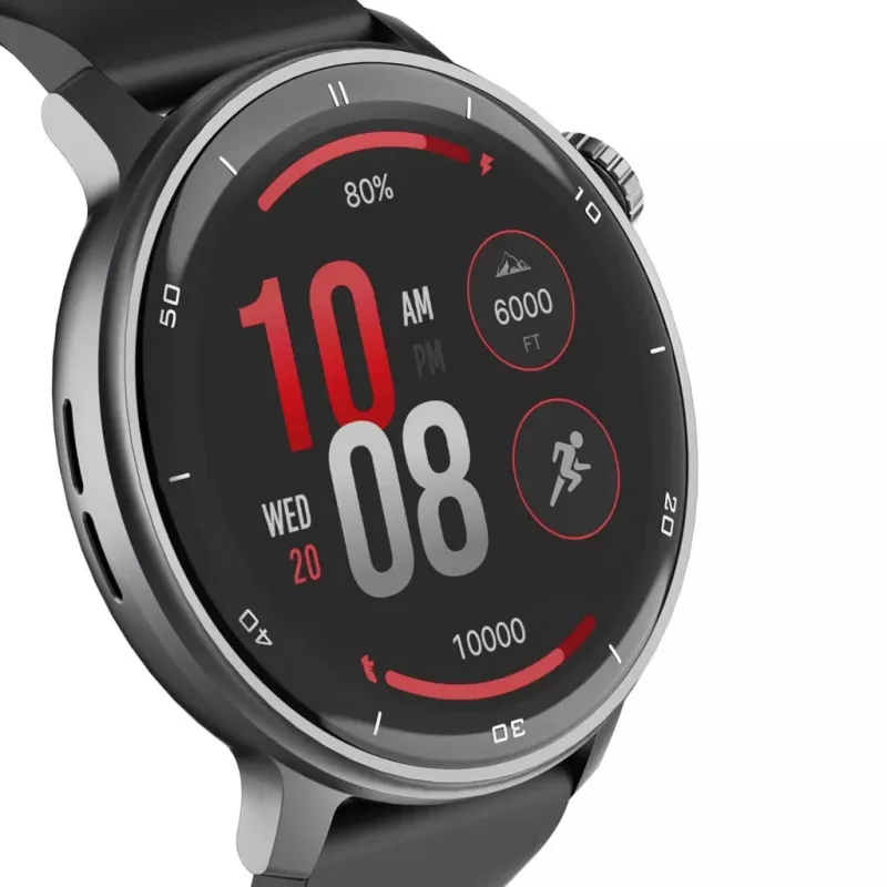 Smartwatch Stelio STSWA101BK Activ GPS 46mm Μαύρο