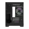 Darflash FT418 κουτί υπολογιστή + 6 ανεμιστήρες aRGB (μαύρο)