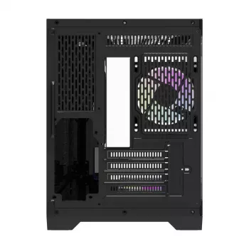 Darflash FT418 κουτί υπολογιστή + 6 ανεμιστήρες aRGB (μαύρο)