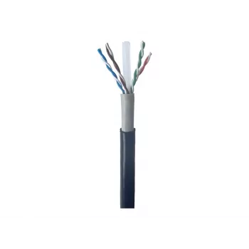 Gembird CAT6 UTP καλώδιο LAN εξωτερικού χώρου συμπαγές 305 m μαύρο