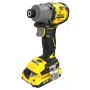 Stanley SFMCF830D2K-QW κρουστικό κατσαβίδι χωρίς ψήκτρες, 2×2,0 Ah, 3200 RPM, μαύρο/κίτρινο