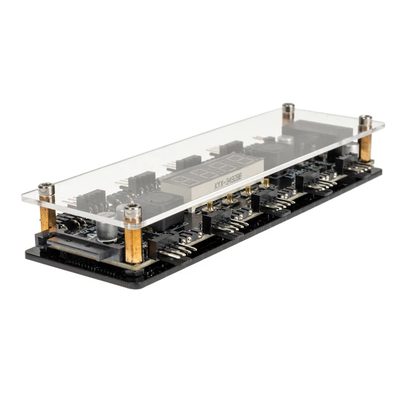 Ελεγκτής ανεμιστήρων Lamptron LP801 με οθόνη