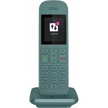 Ασύρματο τηλέφωνο Telekom Speedphone 12 Petrol — ασύρματο τηλέφωνο DECT με μεγάλη διάρκεια μπαταρίας