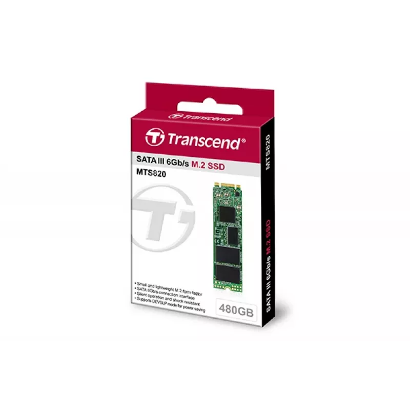 Μονάδα SSD Transcend 480GB M.2 6Gbit/s TS480GMTS820S
