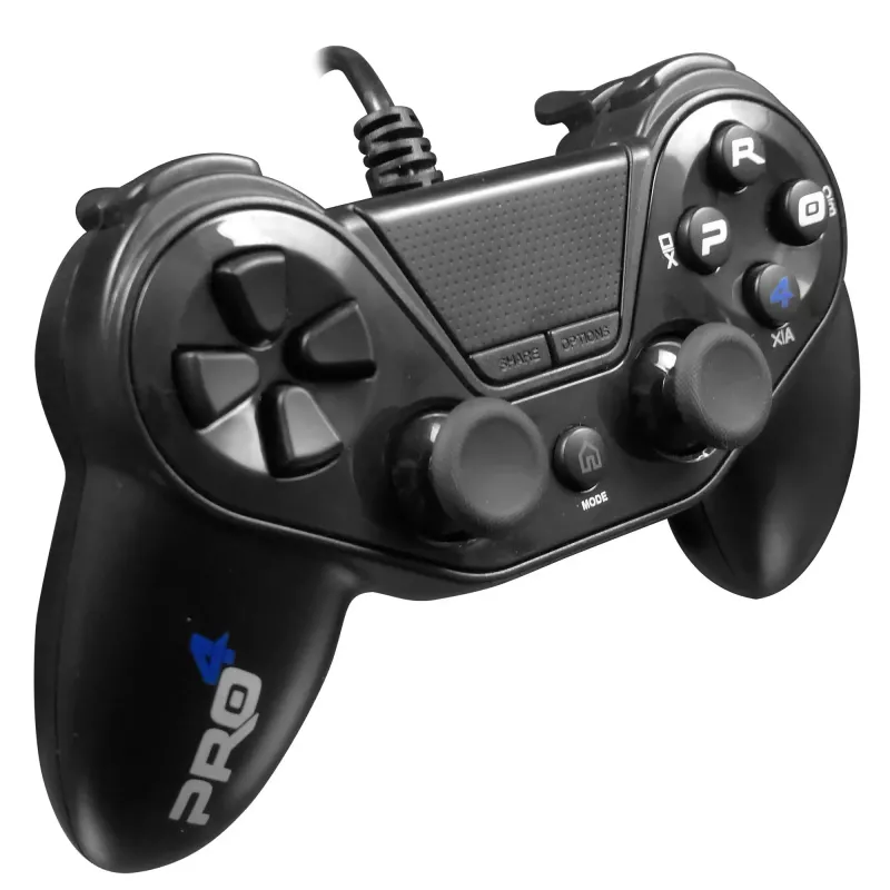 Ενσύρματο χειριστήριο παιχνιδιών SUBSONIC SA5417 για PS4, μαύρο