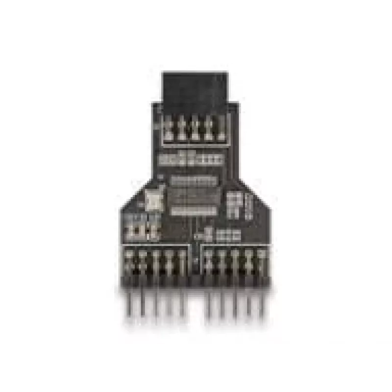 DeLOCK 60045 προσαρμογέας καλωδίου 9-Pin USB 2.0 2 x 9-Pin-Header μαύρο