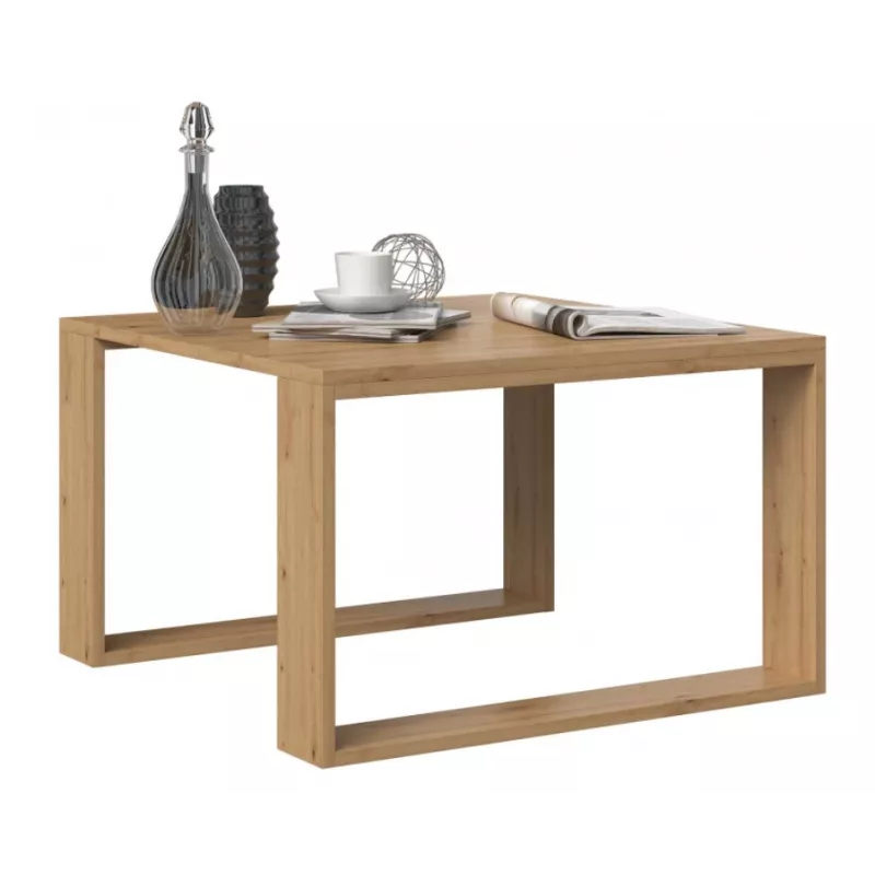 Τραπέζι MODERN MINI 67x67x40 cm Artisan oak