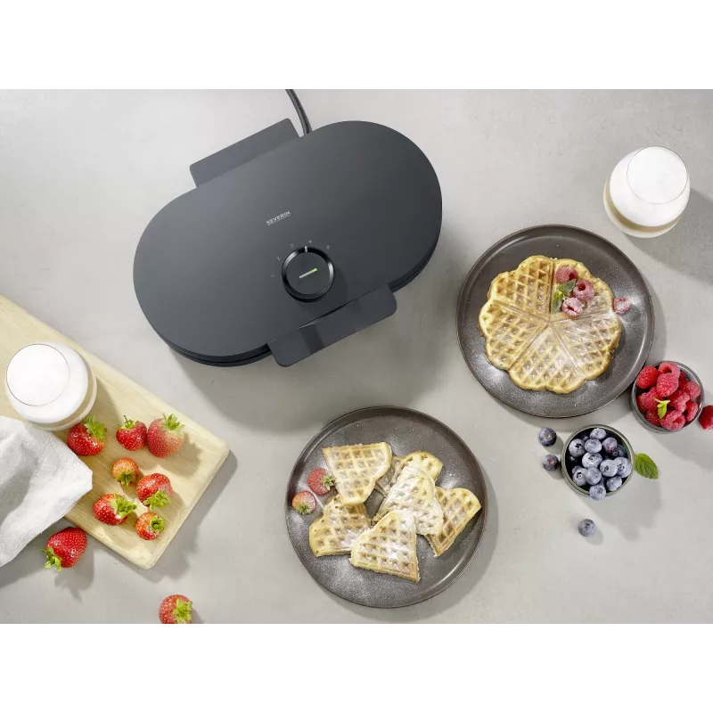 Βάφλας Severin WA 2118 2 βάφλες 1200 W μαύρο