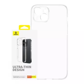 Θήκη κινητού Baseus OS‑Lucent Series για iPhone 15 Plus, διαφανής, λεπτή