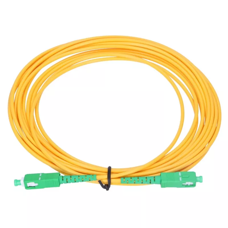 Extralink SC/APC-SC/APC καλώδιο patch, Singlemode, Simplex, G.657A1, 3mm, 3m