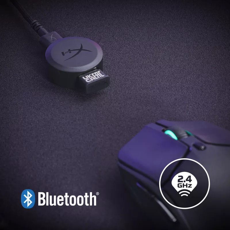 HyperX Pulsefire Haste 2 - Ασύρματο ποντίκι gaming (μαύρο)