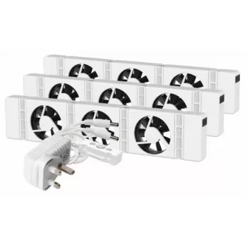 SpeedComfort Trio Set Λευκός ανεμιστήρας