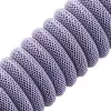 CableMod Classic Coiled CM-CKCA-CW-PW150PW-R σπιράλ καλώδιο πληκτρολογίου, USB-C σε USB-A, 150 cm, Rum Raisin