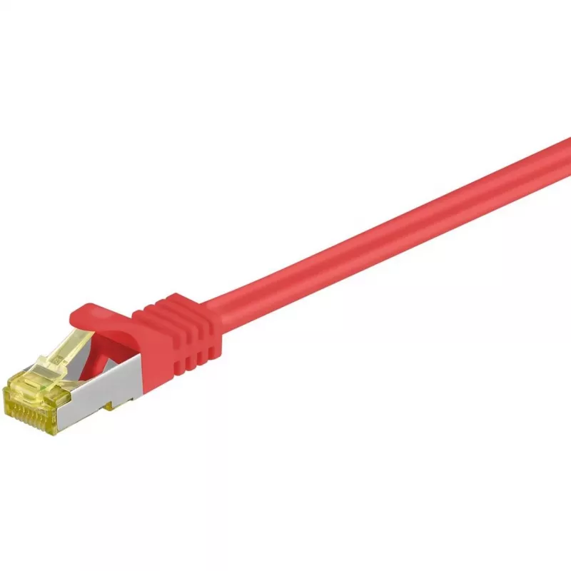 Καλώδιο Patch RJ45 Goobay CAT 6A S/FTP 500 MHz 2 m κόκκινο