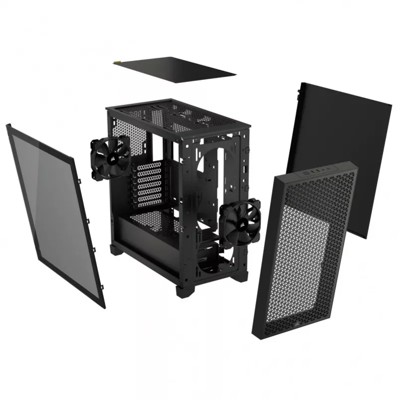 Κουτί υπολογιστή Corsair CC-9011251-WW Midi Tower μαύρο