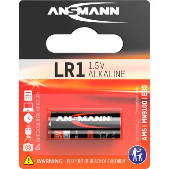 Μπαταρία Μίας Χρήσης Ansmann 1,5 V Αλκαλικό Στοιχείο LR 1