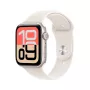 Apple Watch SE (3. Generation) SE 3 GPS + Cellular 44mm Θήκη Αλουμινίου Starlight με Starlight Sport Armband - S/M