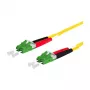 151P1JAJA10E Καλώδιο Patch OpDAT LC-D APC/LC-D APC OS2 1m - Καλώδιο - Ίνα Single-mode (151P1JAJA10E)