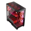 Κουτί PC MODECOM Volcano SPACE APEX ARGB Midi Tower, Γυαλί Tempered, USB-C, Υποστηρίζει ATX/microATX/Mini-ITX, GPU έως 430 mm, Ψύκτρα CPU έως 180 mm