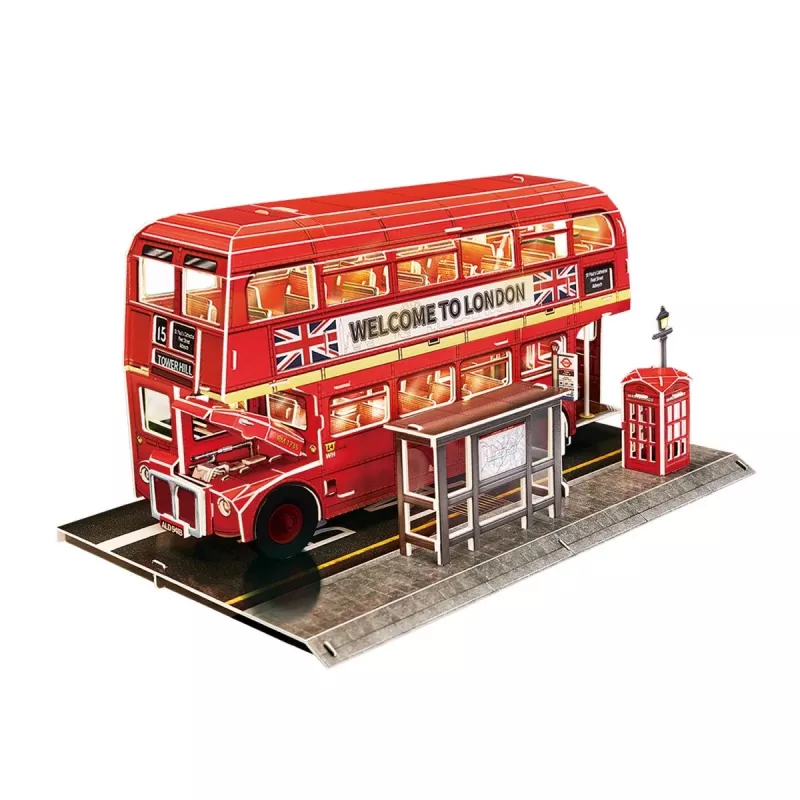 Παζλ 3D London Bus L538H Cubic Fun Dante