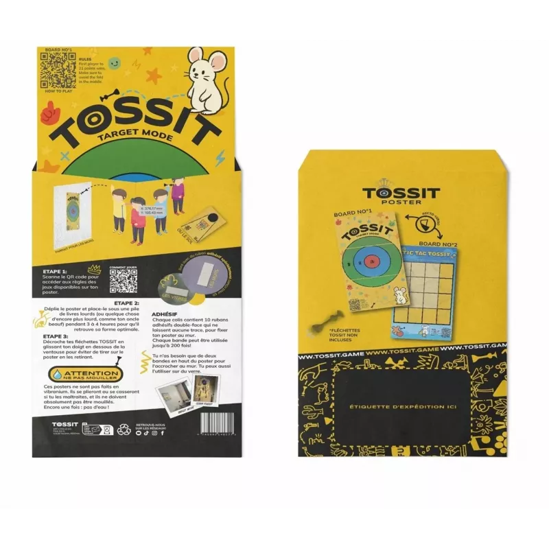 TOSSIT Στόχος – Στόχος & Tic-Tac-Toe