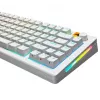 GLORIOUS GPBT Backlit Keycaps — PBT Λευκό, ANSI-Layout