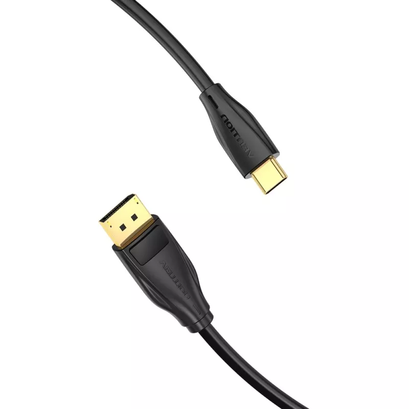 Καλώδιο Vention USB-C σε DisplayPort 8K 2 m, USB Type-C σε DP, μαύρο