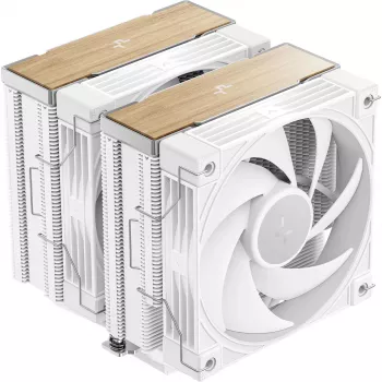 DeepCool AK620 G2 WH αερόψυκτρα επεξεργαστή, ανεμιστήρας 120 mm, υποστηρίζει LGA1700/1200/115x και AM4/AM5, λευκό