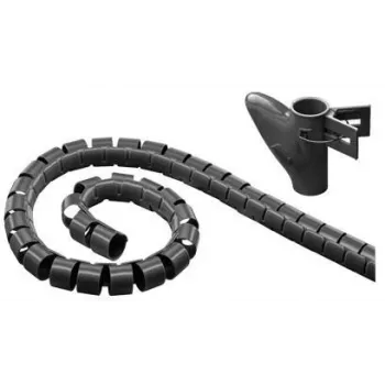 Goobay WireTube. Μαύρο – 2,5 m ανθεκτικός σωλήνας