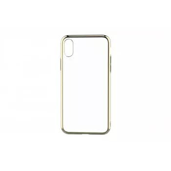 Μαλακή θήκη Devia για iPhone XS/X (5,8 ίντσες) TPU, χρυσή