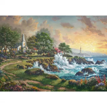 Thomas Kinkade Studios: Kleinod am Meer, παζλ 1000 τεμ.
