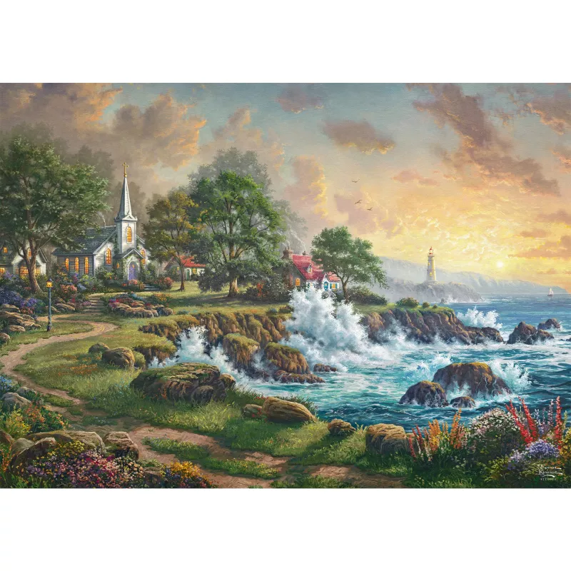 Thomas Kinkade Studios: Kleinod am Meer, παζλ 1000 τεμ.