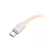 Ducky Premicord Cotton Candy Σπειροειδές καλώδιο, USB Type-C σε Type-A - 1,8 m