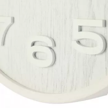 NeXtime 3096WI - Επιτοίχιο ρολόι - Ρολόι quartz - Στρογγυλό - Λευκό - Ξύλο - Ξύλο