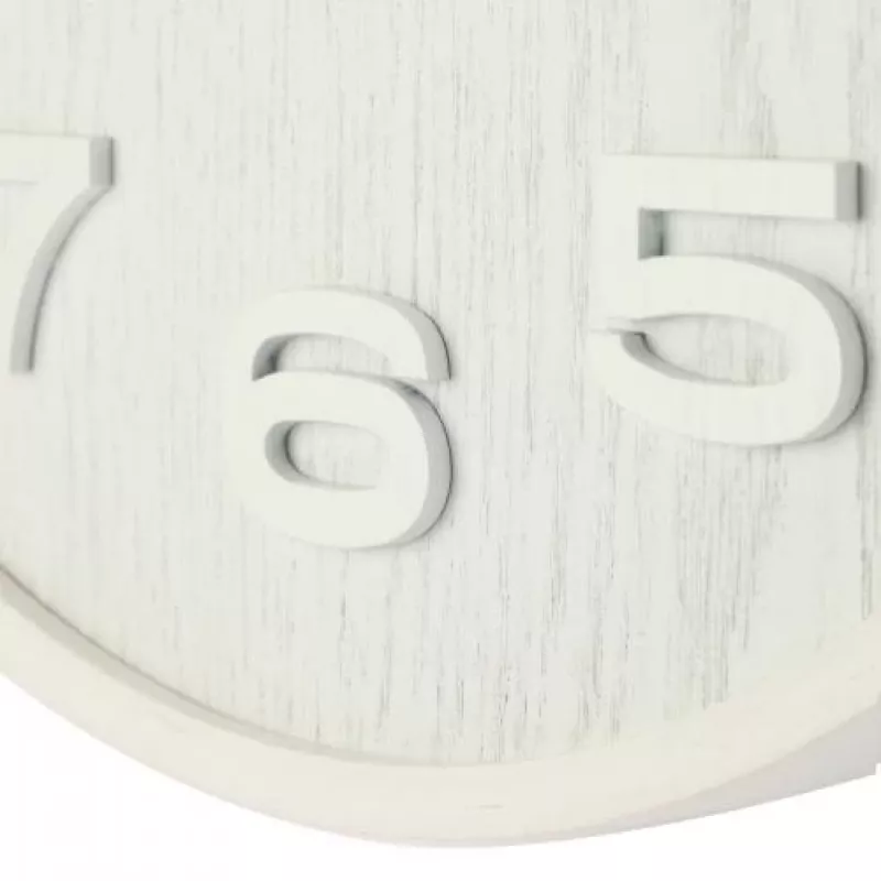 NeXtime 3096WI - Επιτοίχιο ρολόι - Ρολόι quartz - Στρογγυλό - Λευκό - Ξύλο - Ξύλο