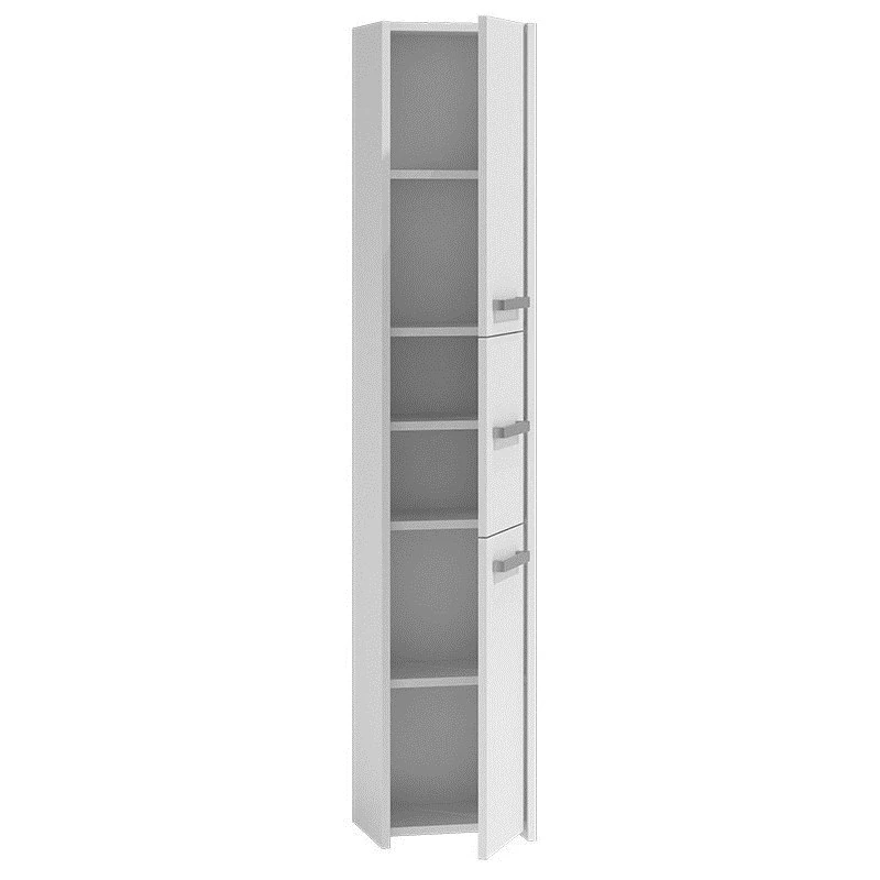 Top E Shop S33 BIEL ντουλάπι αποθήκευσης μπάνιου, λευκό
