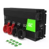 Green Cell INV11 μετατροπέας τάσης αυτοκινήτου 2000 W μαύρο