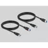 DeLOCK 11495 Διακόπτης δεδομένων υπολογιστή 5 Gbit/s Μαύρο Πλαστικό
