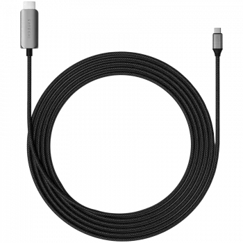 Satechi καλώδιο USB-C σε HDMI 2.1 8K, μήκος: 1,96 m με σύνδεση HDMI 2.1 και USB-C