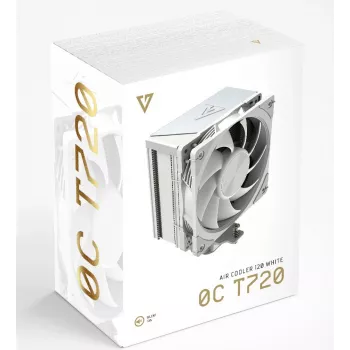 MODECOM Volcano 0C T720 Ψύκτρα Επεξεργαστή 12 cm Λευκό