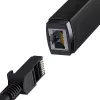 Προσαρμογέας δικτύου Baseus Lite Series USB-C σε RJ45 (μαύρο)