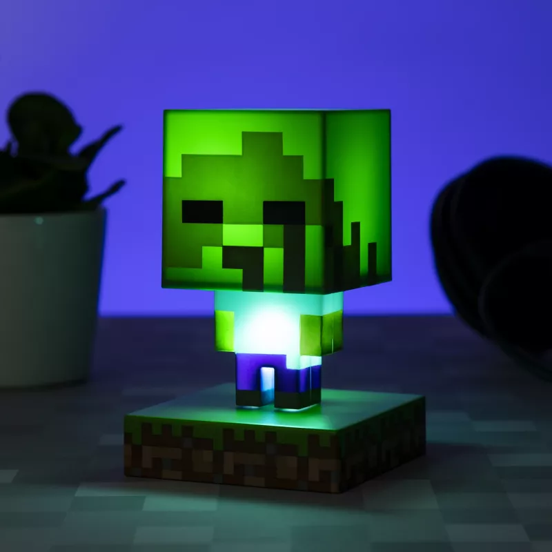 Επιτραπέζιο φωτιστικό Paladone Light Paladone Minecraft Zombie Light PP6592MCFV4 LED
