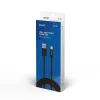 Καλώδιο USB Savio CL-129 2 m USB 2.0 USB A USB C μαύρο