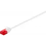 Wentronic Goobay CAT 6 λεπτό καλώδιο patch, U/UTP, Λευκό, 3 m - Υλικό χαλκός (93694)
